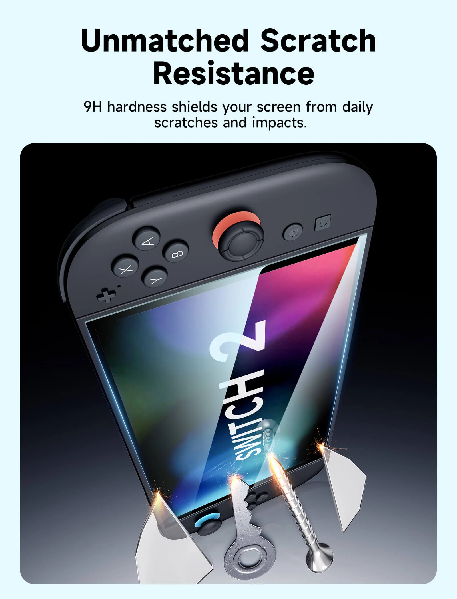 HD Tempered Glass Screen Protector for Switch 2 - Image 13